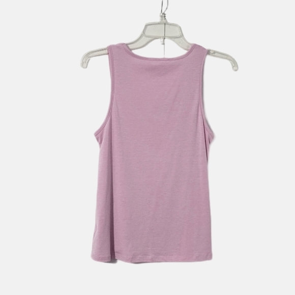 Hippie Rose Women's Size Small Pullover Twist- Front Sleeveless Top Pink - Picture 2 of 11